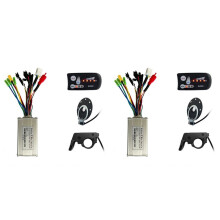 2X 24V 36V 48V 250W 350W e-Bike Pantalla LCD Medidor S800 Pantalla LCD 17A Controlador de Onda Sinusoidal de Tres Modos