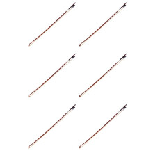 6X Black Octagonal Bow Children Playing Durable Violin Bow Musical Instruments 4/4 Portable Learn Practice Bow