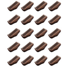 20X Pocket Comb Sandalwood Green Natural Super Narrow Dent Wood Combs Static Lice Beard Comb Hairstyle Sandalwood Comb