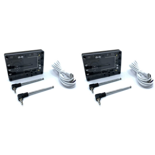 2X  Theremin Musical Electronic Instrument with Screen Display Gift Black