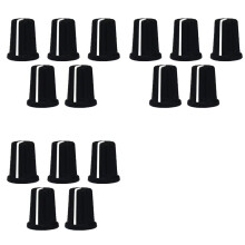 15X EQ Rotary Knob Sostituzione Equalizzatore Potenziometro Manopole Fader Tappo Asta di Spinta, Tappo Manopola-F