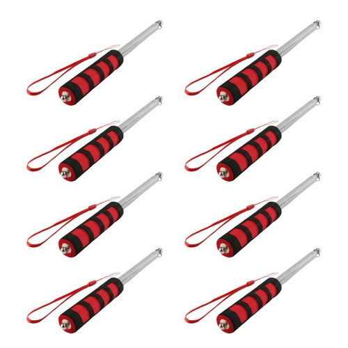 8X Extendable 2M Portable Telescopic Handheld Flag Pole Tool for Flags Windsock