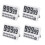 4X Digital Kitchen Timer, Large Display Cooking Timer Cycle Count /Down Timer with Digits Directly Input, Loud Alarm 1