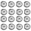 16PCS Suitable for Puppyoo Handheld Vacuum Cleaner T12 T12  Pro Pre-Filter Elements Accessories 1