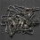 24 Pack  Double Clip Swivel Hooks for Wind Spinners, Hanging Windsock, Bird Feeders 9