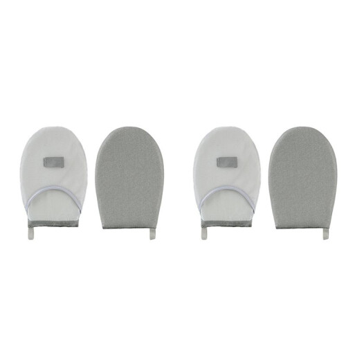 2X Garment Steamer Ironing Gloves,Standing Ironing Machine,Handheld Garment Steam Engine Board Gray 1