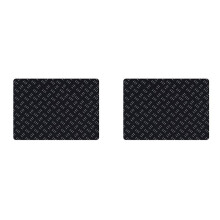2X Treadmill Mat for Hardwood Floors,Mat for Home Gym Flooring, Walking Pad Exercise Bike Equipment Mat 43x60x0.3cm