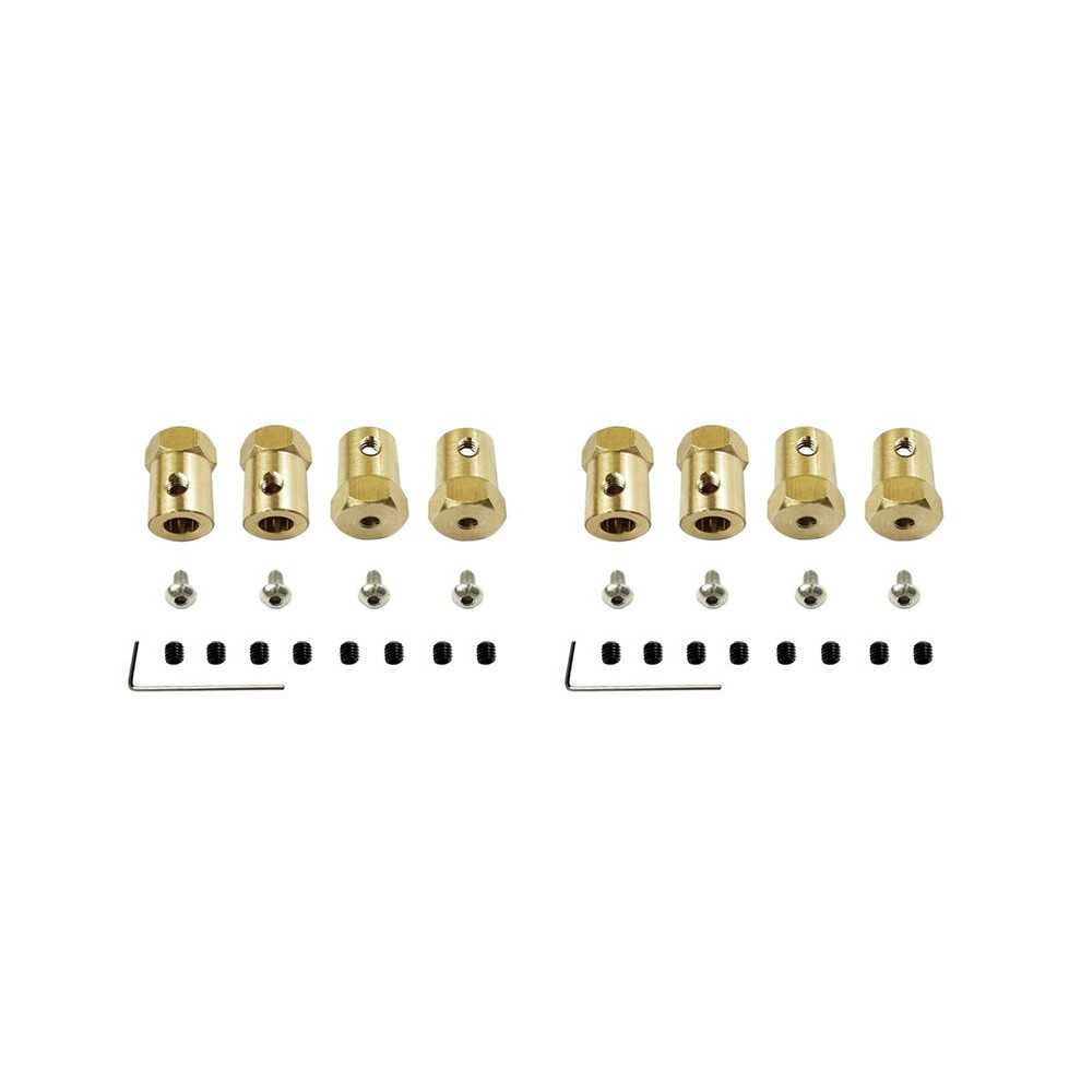 8Pcs Metal 5Mm To 12Mm Wheel Hex Hub Adapter Combiner For Mn128 Mn86 Mn86s 1/12 Rc Car Upgrade Parts Accessories 6031029765933