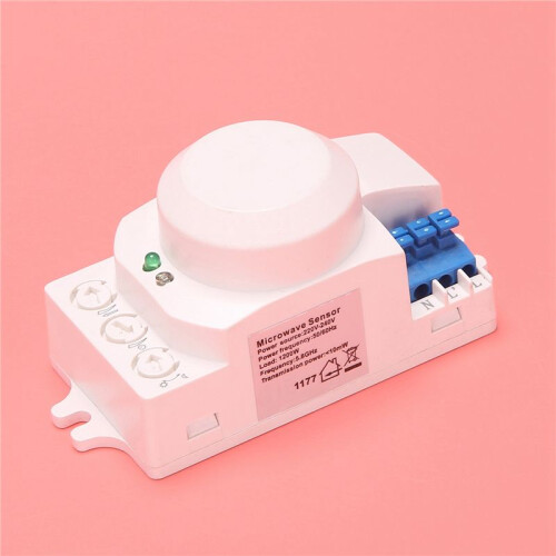 4X 5.8GHz  System LED Microwave 360 Degree Motion Sensor Light  Body Motion Detector 2