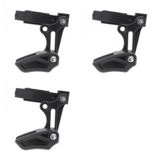3X Estabilizador de Cadena de Bicicleta Guía de Plato de Bicicleta Protector de Disco Único de Diente Negativo Positivo para Bicicleta de Montaña y
