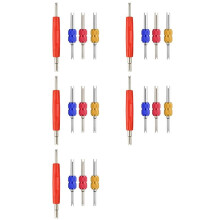 20Pcs R134 R12 A/C HVAC Air Conditioner Schrader Valve Stem Core Remover Tool (Remover Tool)