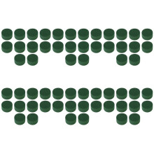 60Pcs Wedding Aisle DIY  Floral Arrangement Water-Absorbing Home Garden Green Flower Foam Fresh-Keeping Round Brick