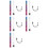 10x LED Light Emitting Drumsticks 15 Colour Gradient USB Rechargeable+ Electronic Drumsticks for Stage Performance 1