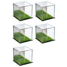 5X Display Cabinet, Square Display Cabinet, Memorial Box, Acrylic Mirror Storage Box