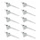 10X Cocktail Fine Strainer Stainless Steel Conical Mesh Strainer Professional Bar Tool 1