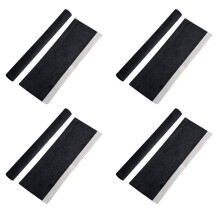 8X Refrigerator Door Handle Cover Kitchen Appliance Decor Handles Antiskid Protector Gloves Black