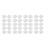 40 Pcs Small Round Transparent Plastic Coin Capsules Box 35mm 1
