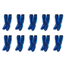 100 Pairs Waterproof Thick Plastic Disposable Rain Shoe Covers High-Top Anti-Slip for Women Men