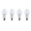 4X 85-265V E27 PIR Motion Sensor Lamp 12W Bulb with Motion Sensor Infrared Motion Detector Security Light Warm Light 1
