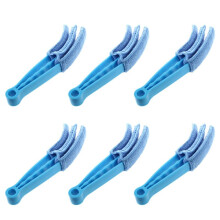 6X Minifibre Triple Blind Cleaner Mitt Venetian Slats Blinds Duster