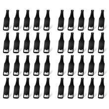 40 Pieces Bottle Opener Bottle Shaped Can Openers Beer Opener Flat Handle Beer Bottle Opener for Kitchen Bar Restaurant