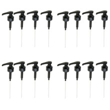 16Pack Black 8Ml Syrop Pumps Pumps Dispenser Pump Świetne do Syropów do Kawy Aromaty Szyszek Śnieżnych i Nie Tylko
