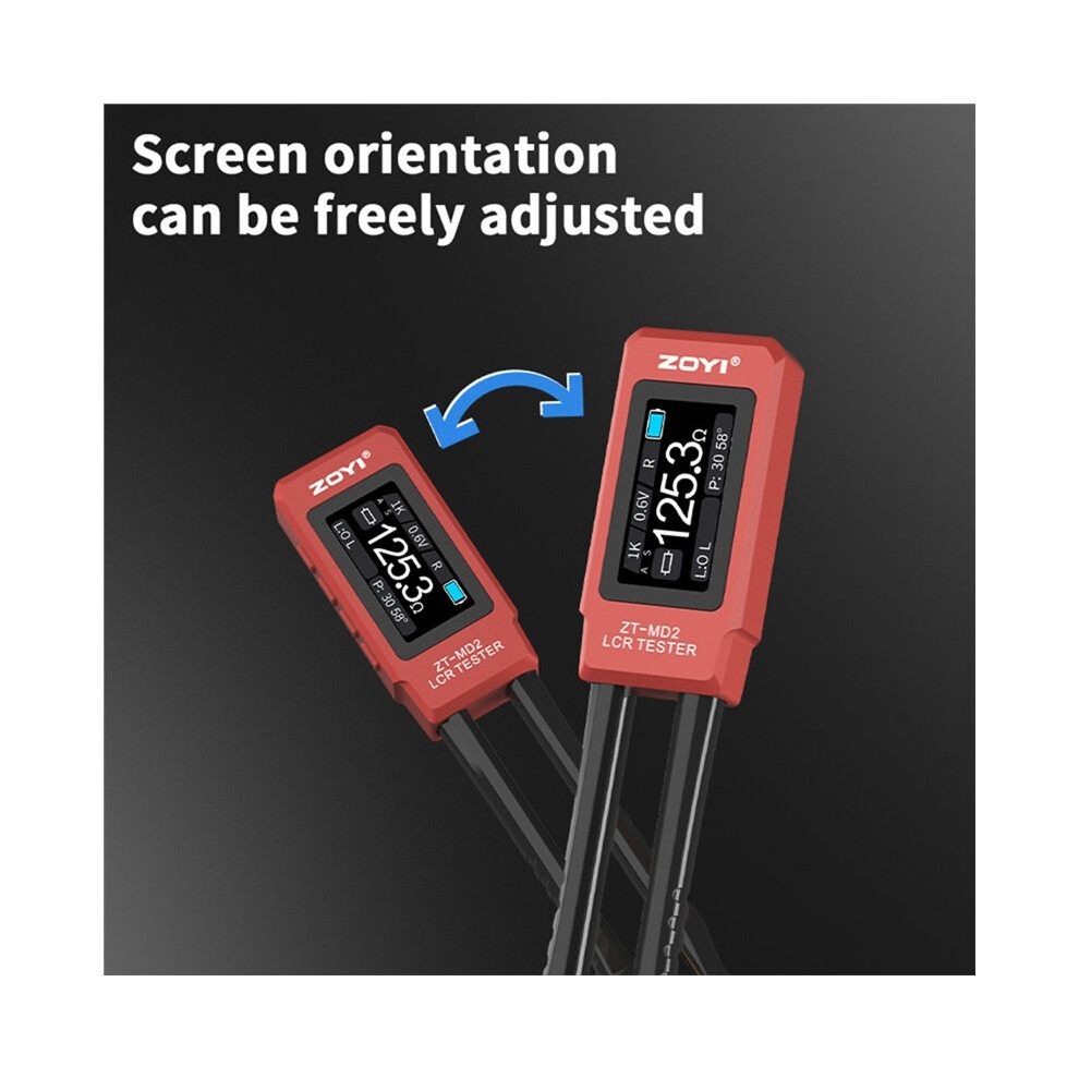 Zoyi Zt-Md2 Digital Tweezer Meter For Resistance Capacitance Inductance Intelligent Digital Tweezers Calibration Board 4712167701626