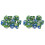 20Pcs 10 Sided D10 Polyhedral Dices Numbers Dials Desktop Table Board Game PXPF,Style 5 1