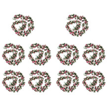 20Pcs Artificial Rose Flower Floral Fake Vine Hanging Garland Party Wedding Decor