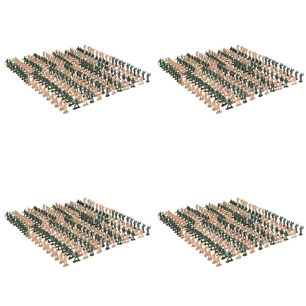 Photos - Action Figures / Transformers 1440Pcs/Set 1/72 DIY Simulation Plastic Soldiers Figurine Figures Model Soldier Figures Sand Table Accessories