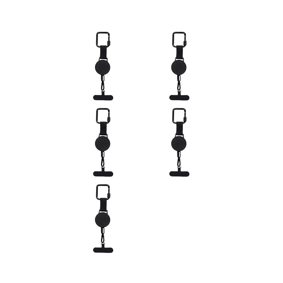 5X Retractable Anti-Theft Phone Holder Cellphone Lanyard Strap Smartphone Safetytether With Belt Clip Cellphone Lanyard 6034004564972