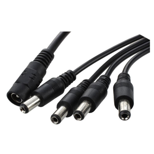 3X 1 to 4  Power 4-Port Splitter Adapter Adaptor Cable CCTV Camera 2