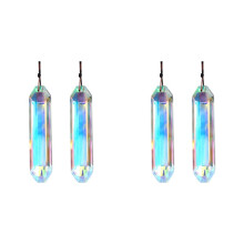 4X Sun Catchers, Suncatchers for Garden Home Decor Office Living Room Windows Crystal Rainbow Maker