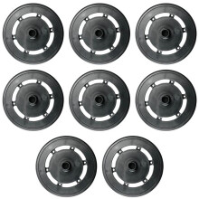 8X pour Deebot X1 OMNI Mop Plate Board Holder Robot Aspirateur Chiffon de Nettoyage Lavable Remplacer les PièCes de Rechange