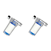 2 Stuks Filter Waterfilter voor Wasmachine Douchekop Filter Bad Huishoudelijke Waterzuiveraar Wc Waterfilter