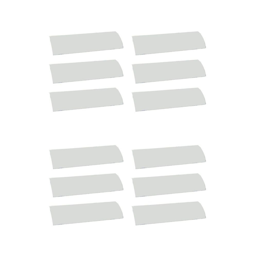 12 Sets Horizontal Blinds Replacement Slats, Horizontal Blind Repair Tabs, Blind Fixers For Horizontal White 6031866451303