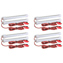 8X 12 V Voiture LED SMD Barre Lumineuse Intérieure Tube Bande Lampe Van Bateau Caravane Camping-Car Blanc Froid