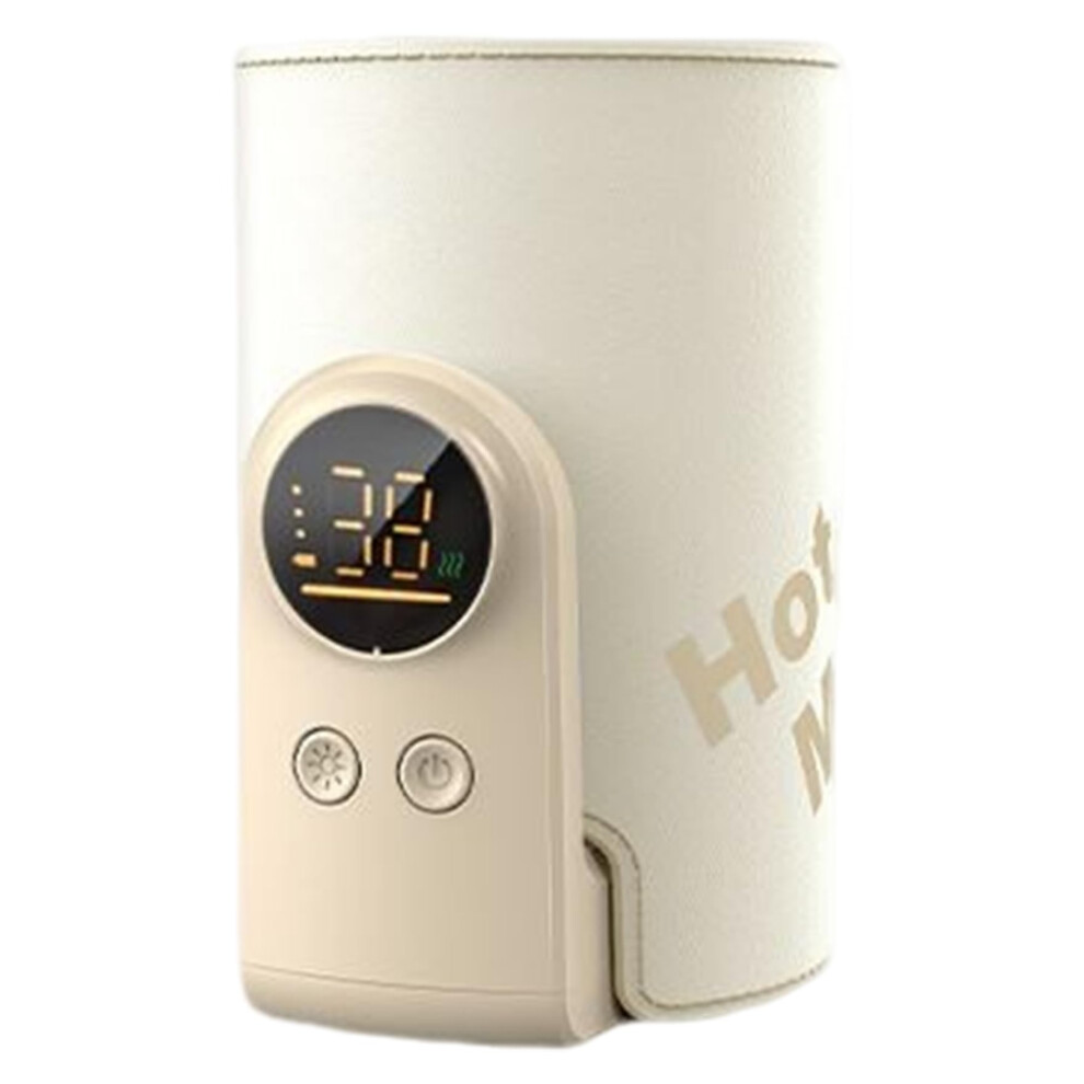 Portable Bottle Warmer with 6Level Temperature Control, Fast 18W Heating, LongLasting Travel Use