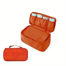 Borsa da Viaggio Portatile Multifunzione per Reggiseni, Biancheria Intima, Articoli da Toeletta e Cosmetici per Viaggi All'Aperto