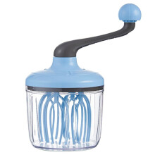 Egg Whisk Separators Plastic Hand Crank Push Whisk Blender for Egg Beater, Milk Frother, Hand Push Mixer Stirre