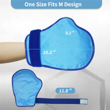 Hand Ice Pack Gloves for Pain Relief, 2 Pack Full Cold Therapy Gloves for Chemotherapy Neuropathy, Gel Ice Pack