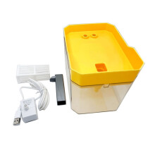 Pet Drinking Fountain Automatic Cycle Cat and Dog Drinking Fountain, Ultra-Quiet USB Plug-in Cat and Dog Water Fe