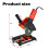 Angle Grinder Stand Angle Grinder Bracket Holder Support for 115-125 Angle Grinder DIY Cutting Stand Power Tools 7