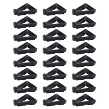 24 PCS Pot Feet for Outdoor Planters,Invisible Breathable Pot Stands Toes Lifters, Stackable Flower Feet Outside