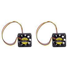 2 Pcs 40Mm X 40Mm X 10Mm 3Pin 12V Brushless Pc Computer Cooling Fan