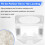 900PCS 1.5mm Wall Floor Tile Leveling System Clips Ceramic Spacers Straps Kit Set for Tile Laying Construction Tools 5