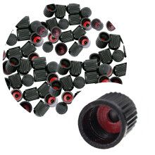 70 Pack Tire Valve Stem Caps with ORings, Dustproof Leakproof Universal Fit for Cars Bikes Motorcycles