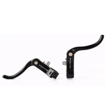 4X FMFXTR Fietsremhendels Lichtgewicht Aluminium Fietsremhendel voor Racefiets Fixed Gear Zwart