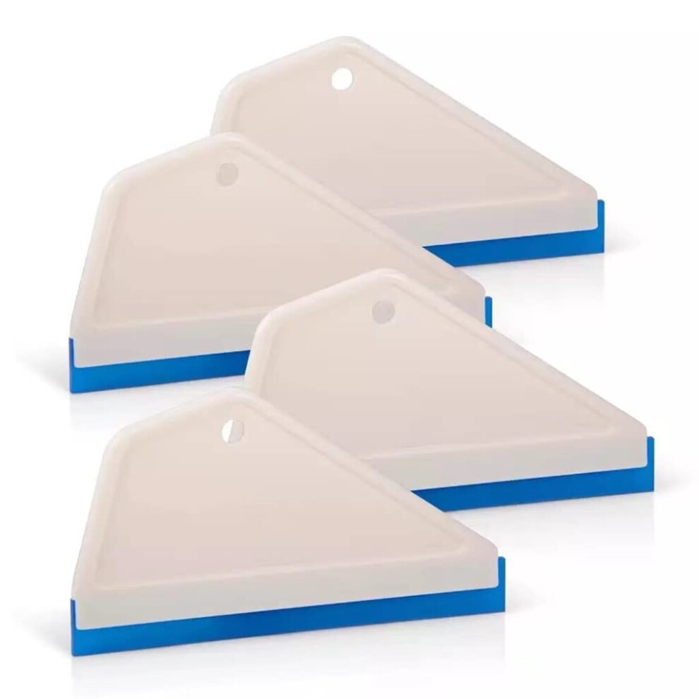 Car Window Squeegee Set With Wide Rubber Blade, Ergonomic Grip, Multipurpose For Car And Shower Glass 9073542692898