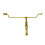 Copper Dowsing Rods Divining Rod,Solid Copper and Brass Dragon Seeking Tools for Detect Gold, Water Witching 3